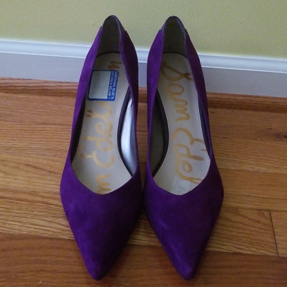 Purple Pumps
